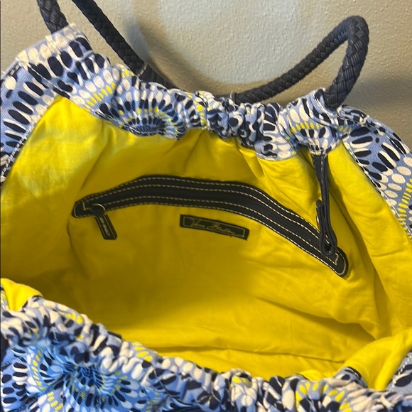 Vera Bradley 🌟HP🌟Starry Night Tote with matching keychain wallet NWOT - Picture 4 of 10